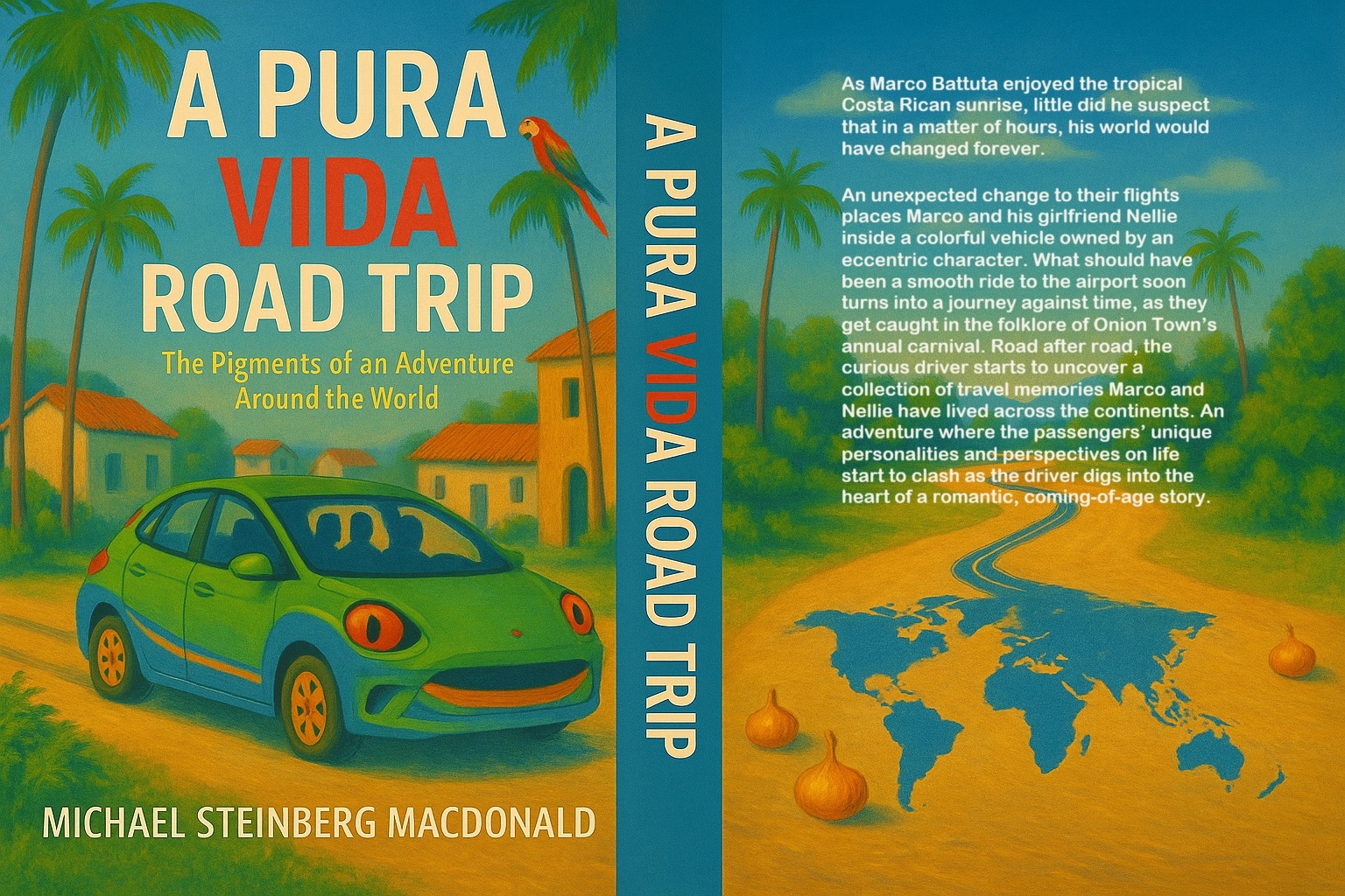 A Pura Vida Road Trip Cover - Synopsis Text